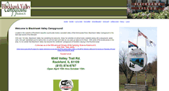 Desktop Screenshot of blackhawkvalleycampground.com